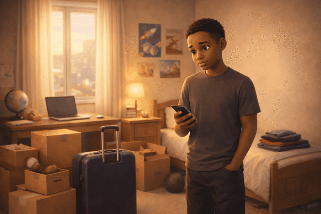 moving back home as an adult