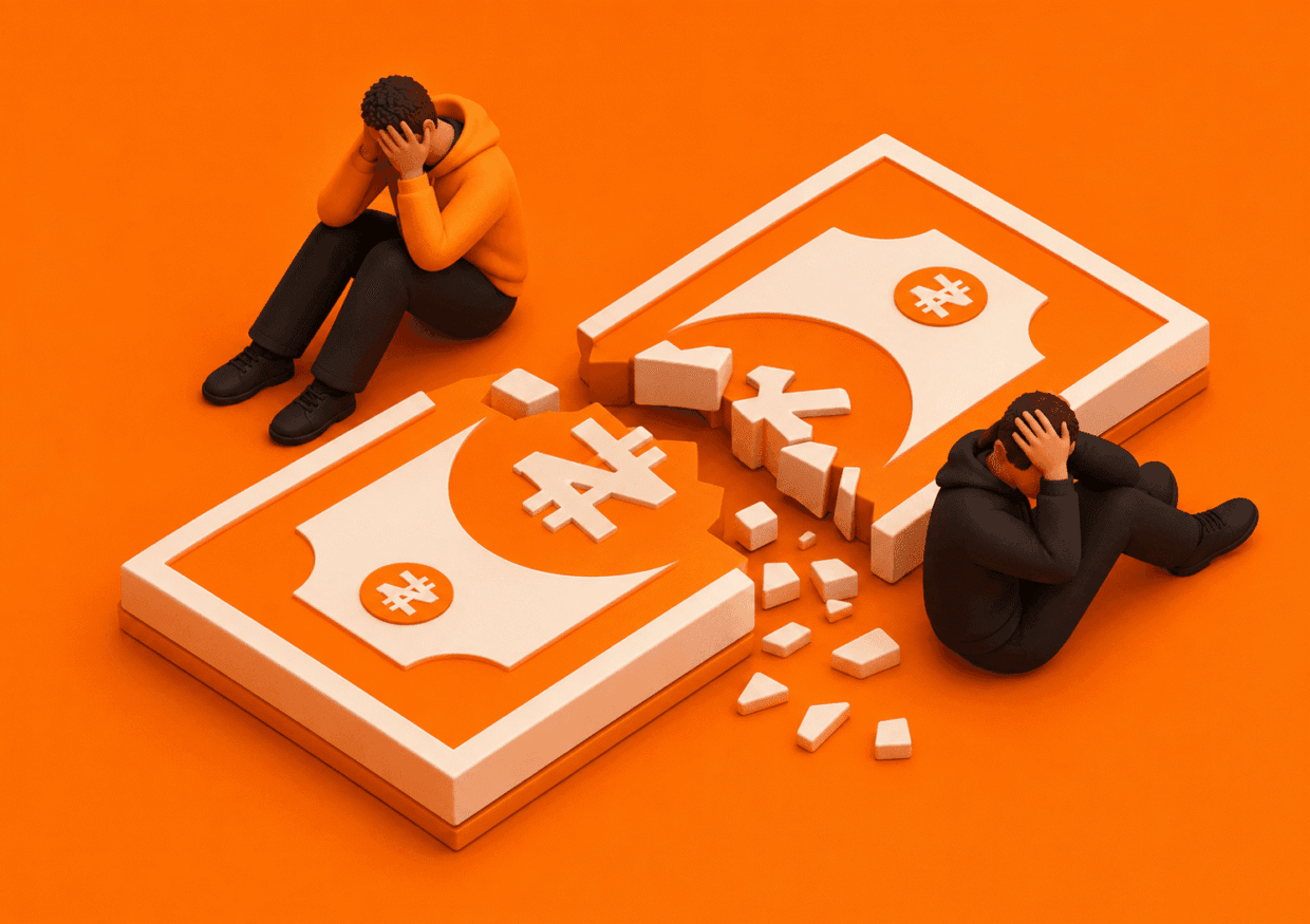 financial pressure - Broke