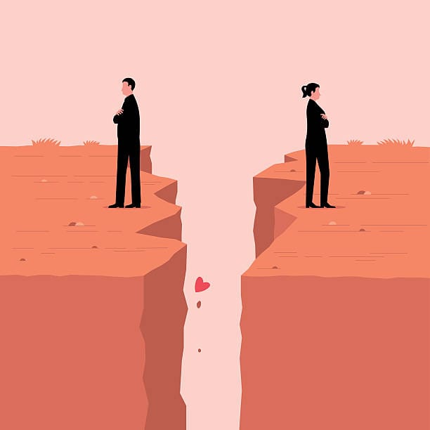 Why some people become strangers